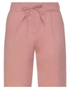 Family First Milano Man Shorts & Bermuda Shorts Pastel Pink Size Xs Cotton