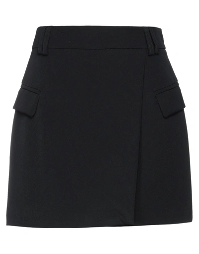 Vicolo Mini Skirts In Black