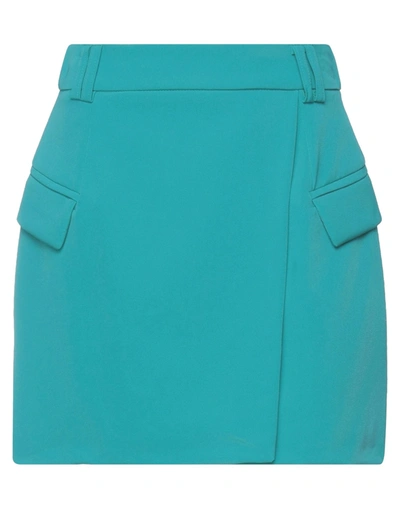 Vicolo Mini Skirts In Blue