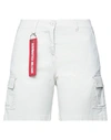 Aeronautica Militare Shorts & Bermuda Shorts In Light Grey