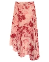 Twinset Midi Skirts In Pink