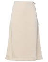 Jucca Midi Skirts In Beige