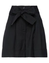 P.a.r.o.s.h P. A.r. O.s. H. Woman Shorts & Bermuda Shorts Black Size Xs Viscose, Linen In Black