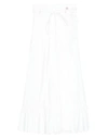 Bohelle Midi Skirts In White