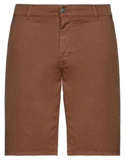 Grey Daniele Alessandrini Shorts & Bermuda Shorts In Brown