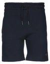Marshall Artist Man Shorts & Bermuda Shorts Midnight Blue Size S Cotton, Polyester In Blue