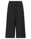 ART 259 DESIGN BY ALBERTO AFFINITO ART 259 DESIGN BY ALBERTO AFFINITO WOMAN CROPPED PANTS BLACK SIZE L VIRGIN WOOL, ELASTANE,13574501NH 6
