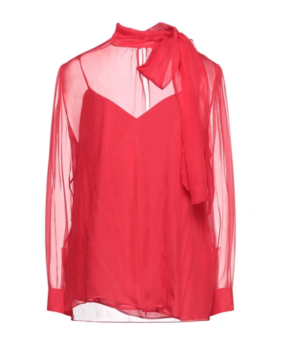 Valentino Blouses In Red