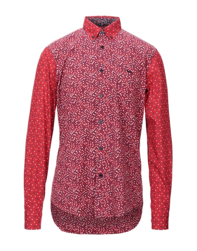 Harmont & Blaine Shirts In Red
