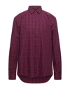 Grey Daniele Alessandrini Shirts In Red
