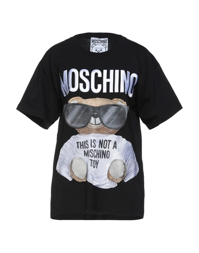 Moschino T-shirts In Black