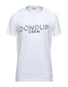 Dondup T-shirts In Ivory