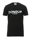 Dondup T-shirts In Black