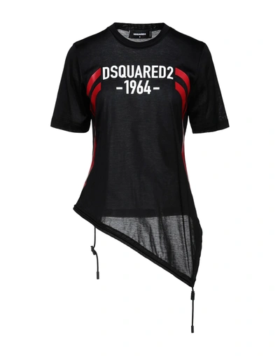 Dsquared2 T-shirts In Black
