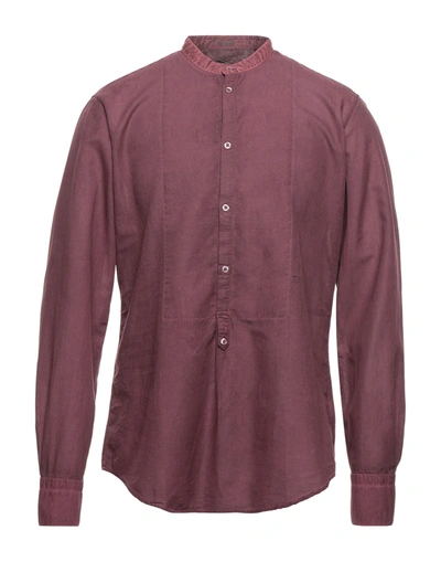 Massimo Alba Shirts In Red