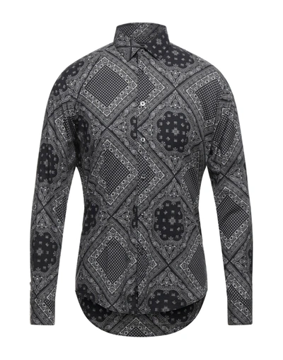 Daniele Alessandrini Shirts In Black