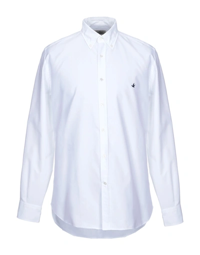 Brooksfield Shirts In White
