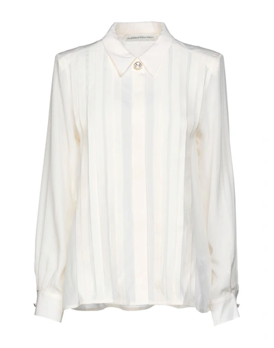 Alessandra Rich Shirts In Ivory