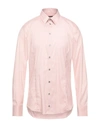 Patrizia Pepe Shirts In Pastel Pink