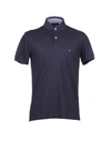 Tommy Hilfiger Polo Shirts In Dark Blue