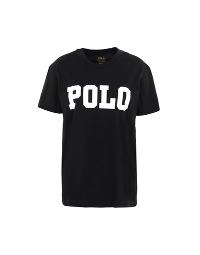 Polo Ralph Lauren T-shirts In Black