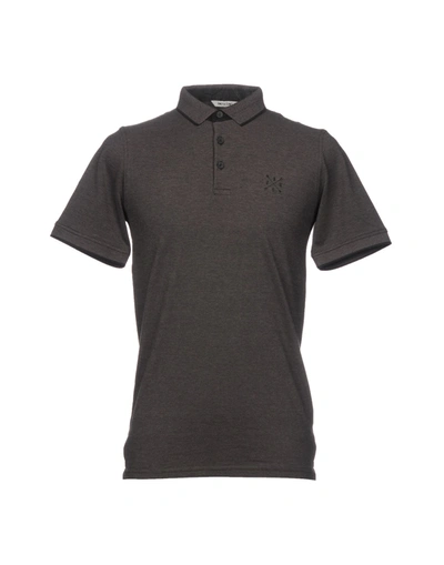 Only & Sons Polo Shirts In Steel Grey