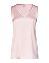 Brunello Cucinelli Tops In Light Pink