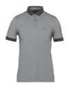 Armani Exchange Polo Shirts In Green