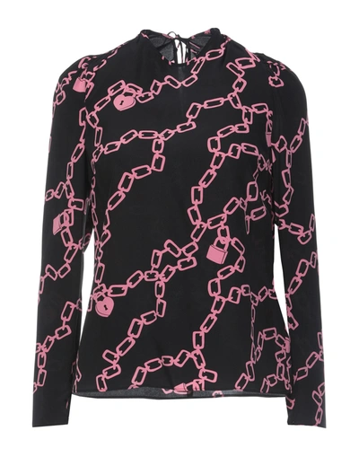 Red Valentino Blouses In Black