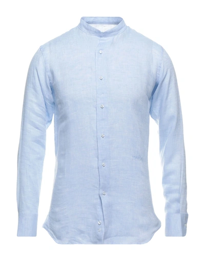 Scervino Street Shirts In Sky Blue