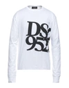 Dsquared2 T-shirts In White