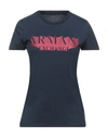 Armani Exchange T-shirts In Dark Blue