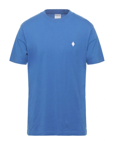 Marcelo Burlon County Of Milan T-shirts In Blue