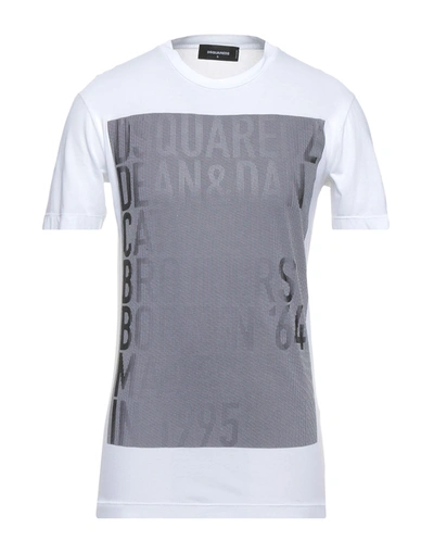 Dsquared2 T-shirts In White