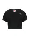 Kappa T-shirts In Black