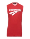 Dsquared2 T-shirts In Red
