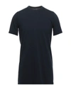 Rick Owens T-shirts In Dark Blue