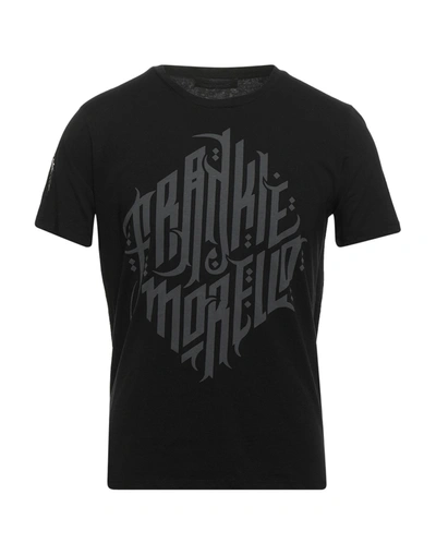 Frankie Morello T-shirts In Black