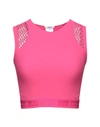 Wolford Tops In Fuchsia