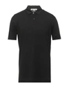 Stefan Brandt Polo Shirts In Black
