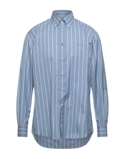 Harmont & Blaine Shirts In Pastel Blue