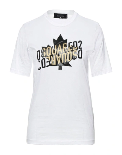 Dsquared2 T-shirts In White