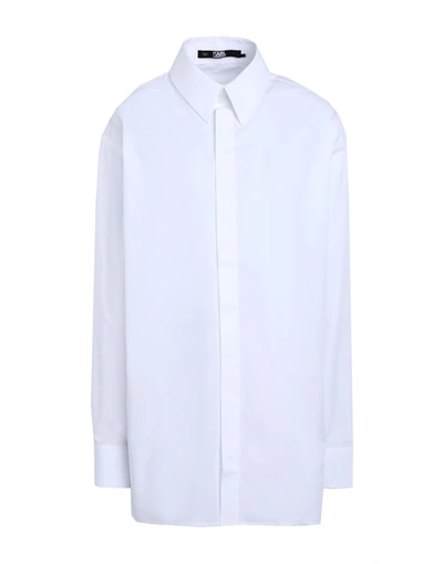 Karl Lagerfeld Shirts In White
