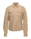 Dsquared2 Shirts In Beige