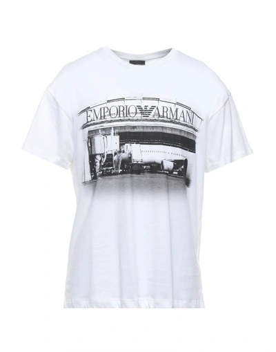 Emporio Armani T-shirts In White