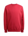 Colorful Standard Sweatshirts In Red