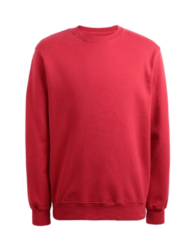 Colorful Standard Sweatshirts In Red