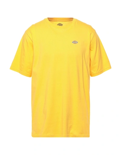 Dickies T-shirts In Yellow