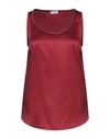 Brunello Cucinelli Tops In Red