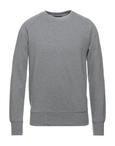 Obvious Basic Sweatshirts In Grey